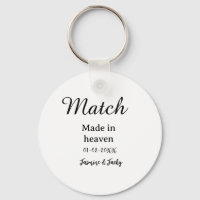 Mariage fait au ciel nom date simple calligraphie