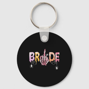 Porte-clés Mariage gothique Épouse squelette d'Halloween Spoo