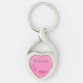 Porte-clés Mariage Keepsaké Heart Keychain