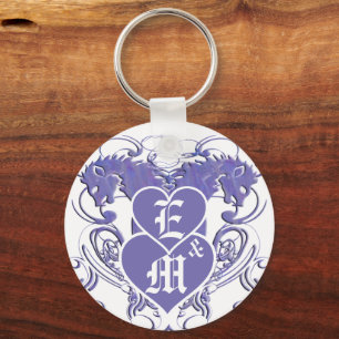 Porte-clés Mariage Renaissance Lion Rampant