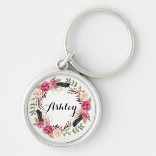 Porte-clés Mariage rustique Bridesmaid Cadeau Boho Soirée de