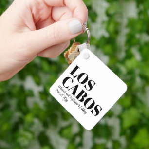 Porte-clés Mariage sur mesure à destination Bienvenue à Los C
