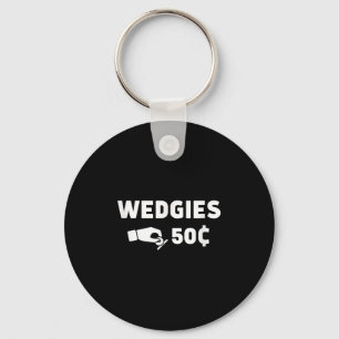 Porte-clés Mariages 50 Cents Drôle Insertion Pièces Design