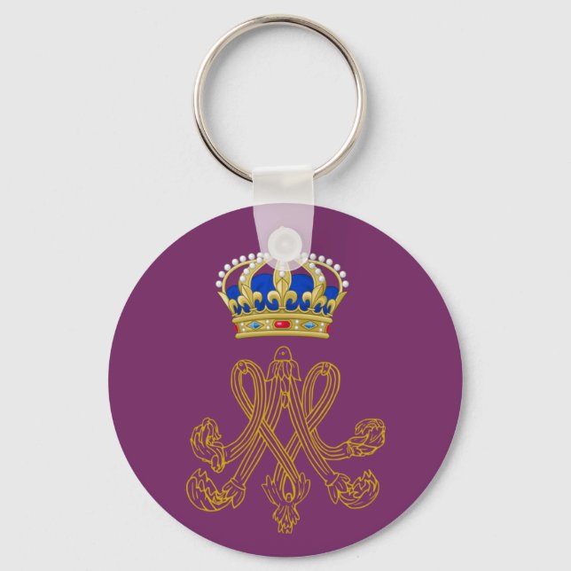 Porte-clés Marie Antoinette Monogram (Recto)