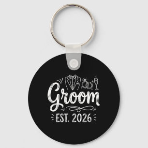 Porte-clés Marié Est 2026 M. Marié Marié Fête de mariage 3