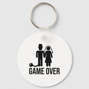 Porte-clés Mariée Drôle Marié Mariage Bachelor Bachelorette P