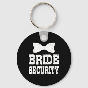 Porte-clés Mariée EVJF Sécurité Drôle Enfants Mariage Par