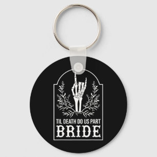 Porte-clés Mariée Marié Squelette Main Couples Mariage Corres