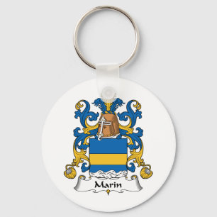 Porte-clés Marin Family Crest