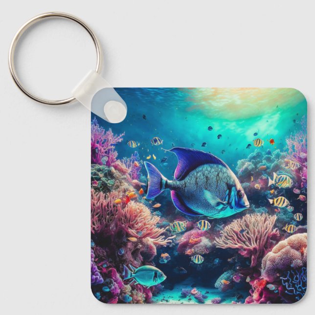 Porte-clés Marine (Recto)