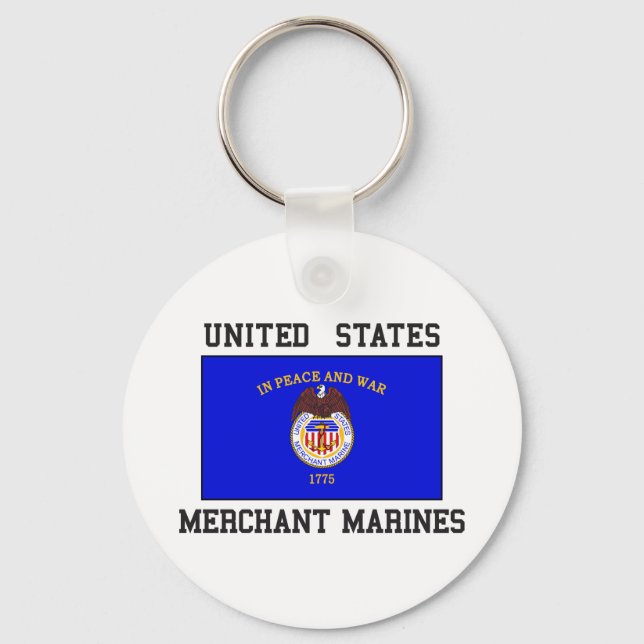 Porte-clés Marine marchande américaine (Recto)