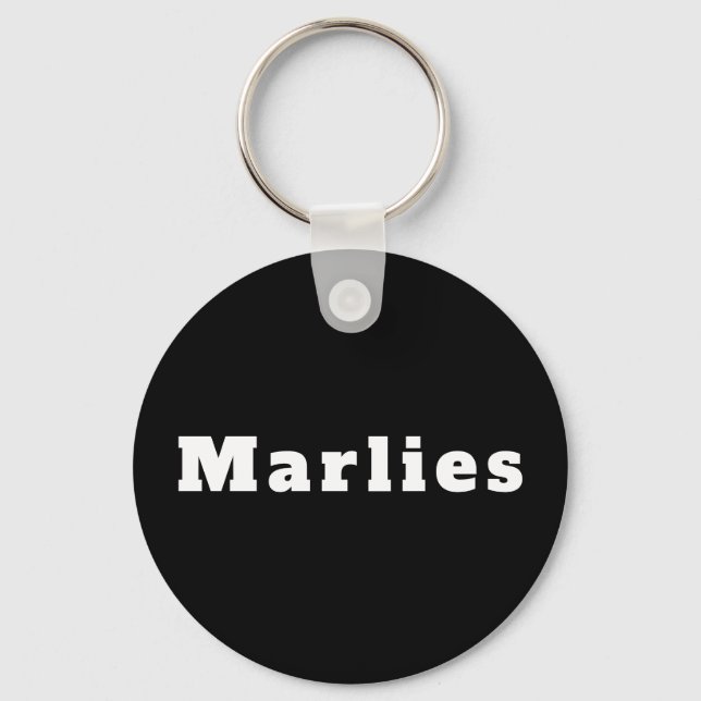 Porte-clés Marlies (homonymie) (Recto)