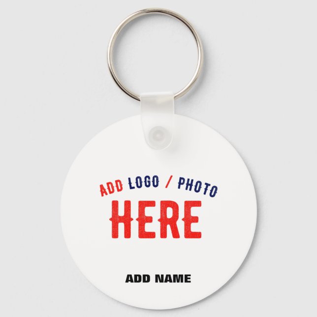 PORTE-CLÉS MARQUE BLANCHE MODERNE ET PERSONNALISABLE VÉRIFIÉE (Recto)