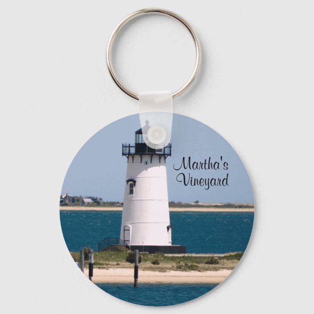 Porte-clés Martha's Vineyard Edgartown Lighthouse Porte - clé (Recto)