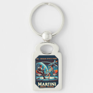 Porte-clés Martini Space Travel Poster Rogue Space Port