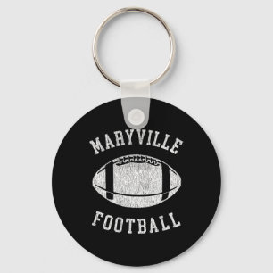 Porte-clés Maryville Football Distressed Vintage 80's Throwba