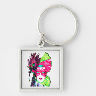 Porte-clés mascarade