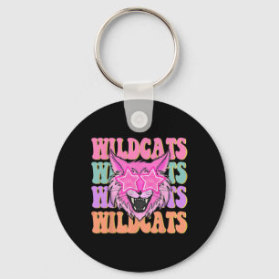Porte-clés Mascotte de l'école Wildcats