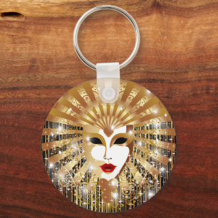 Porte-clés Mask de la Fête du Venice Carnival