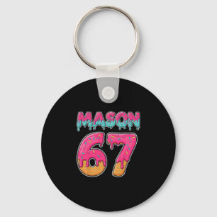 Porte-clés Mason 67 Drôle de glace Six Sept Mème Hommes Femme
