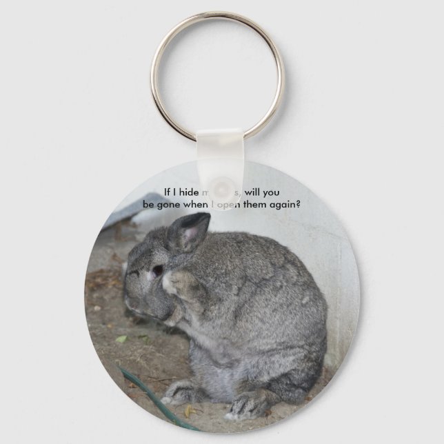 Porte-clés Masquer mes yeux (Recto)