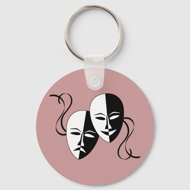 Porte-clés Masques (Recto)