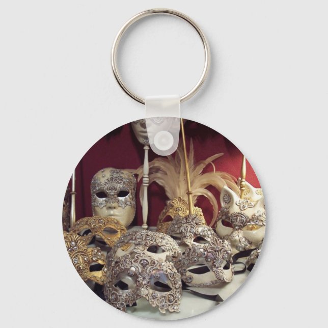 Porte-clés masques (Recto)
