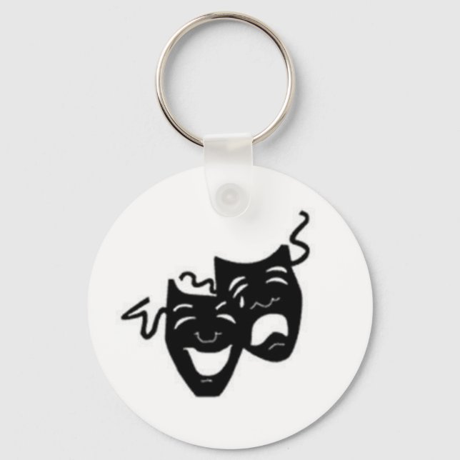 Porte-clés Masques de la tragédie comique (Recto)