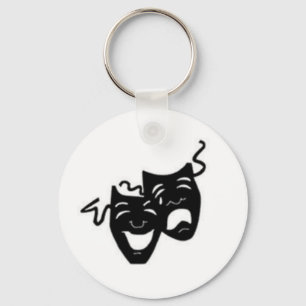 Porte-clés Masques de tragédie de comédie