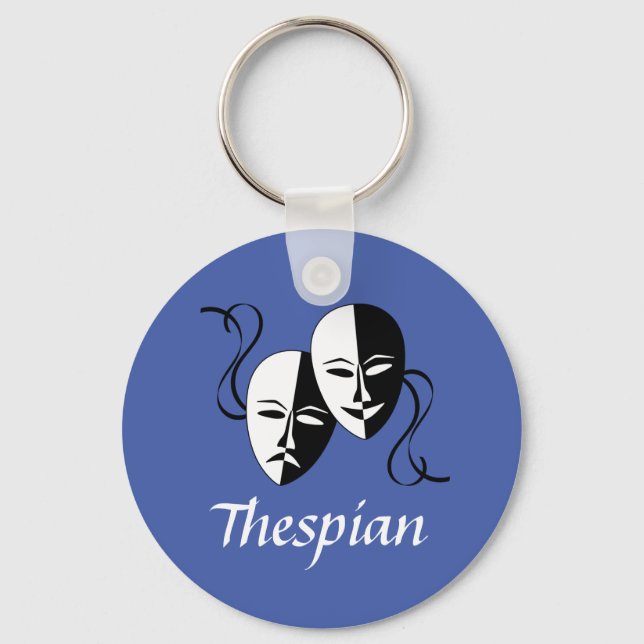 Porte-clés Masques Melpo Thespian (Recto)