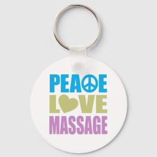 Porte-clés Massage d'amour de paix
