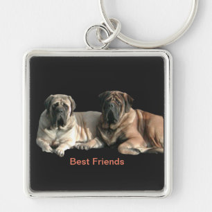 Porte-clés Mastiff Best Friends