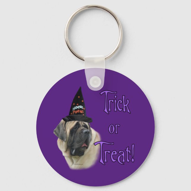 Porte-clés Mastiff (fawn) Trick (Recto)