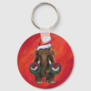 Porte-clés Mastodon de vacances mignonnes