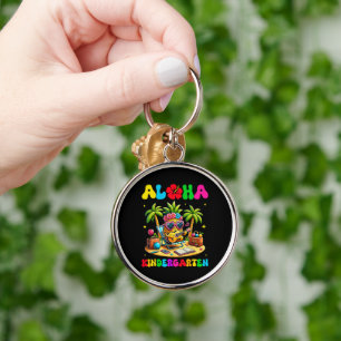 Porte-clés Maternelle Aloha Ananas Hawaï Rentree Scolaire