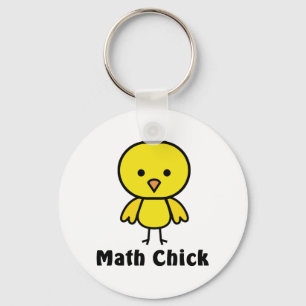 Porte-clés Math Chick