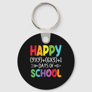 Porte-clés Math Formula 100 Jours De Cadeaux Scolaires Enseig