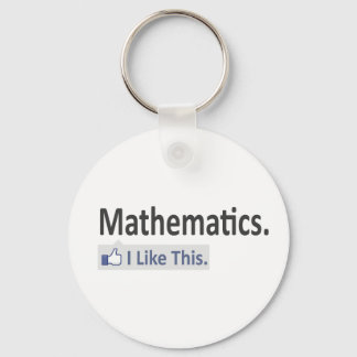 Porte-clés Mathématiques... J'Aime Ça