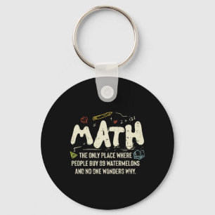 Porte-clés Mathématiques Mathématiques Mathématiques Math Ens
