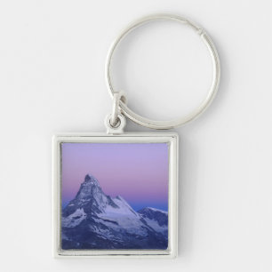 Porte-clés Matterhorn à l'aube, Zermatt, Alpes suisses,