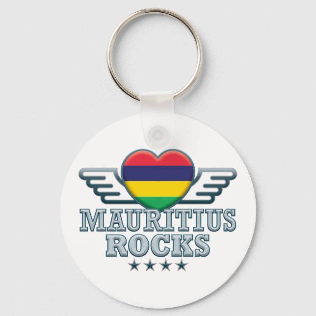 Porte-clés Maurice Rocks v2 (Recto)