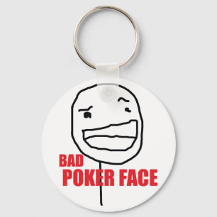 Porte-clés Mauvais visage de tisonnier