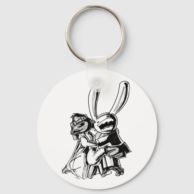 Porte-clés Max crie à Sam (Recto)