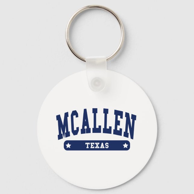 Porte-clés McAllen Texas College Style tee - shirt (Recto)