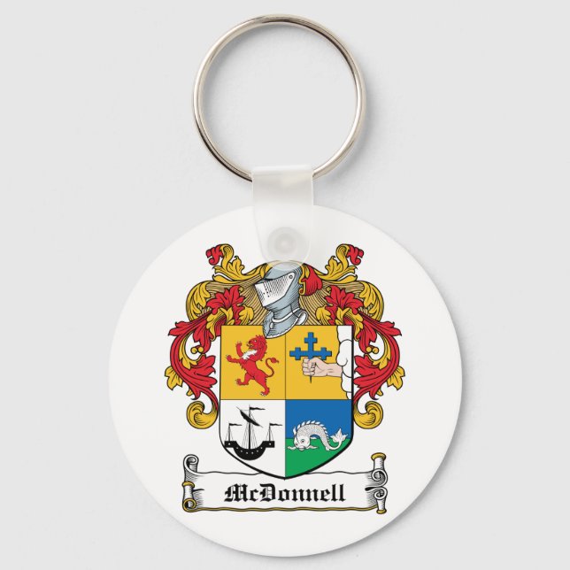 Porte-clés McDonnell Family Crest (Recto)