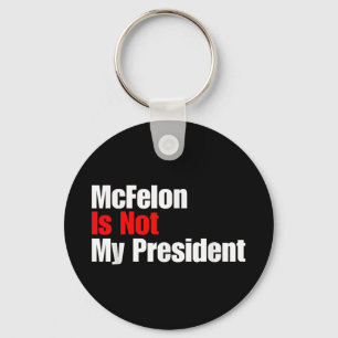 Porte-clés Mcellon N'Est Pas Mon Président Trump Condamné Pou