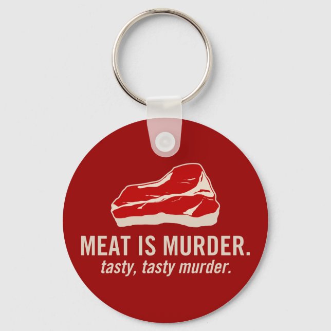 Porte-clés Meat is Murder (Recto)