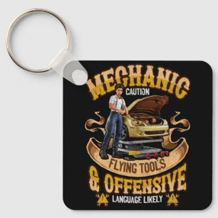 Porte-clés Mécanique de prudence Outils de vol Mécanique Auto