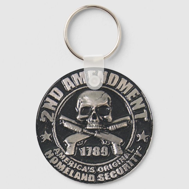 Porte-clés Médaille du 2e amendement (Recto)