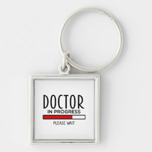 Porte-clés Médecin drôle en cours d'études de médecine 